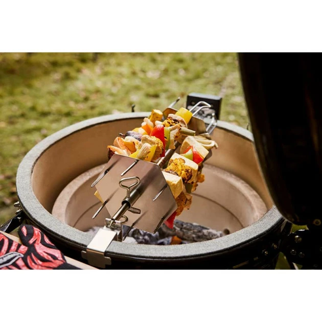 Kamado Grill Guru Classic Large Øint 46cm Sur Chariot – Image 2