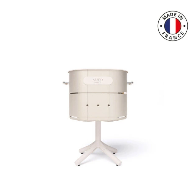 Barbecue Charbon Aluvy Marcel Originale (pied Blanc) + Couvercle - 12 Couleurs – Image 11