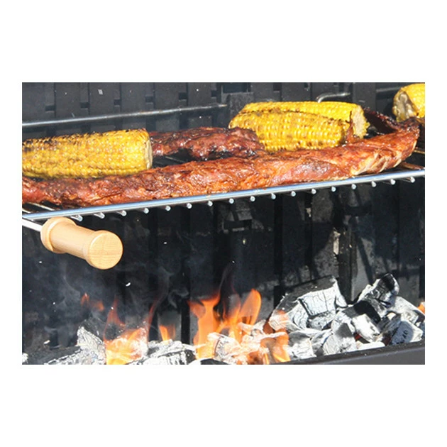 Barbecue Grilloir Charbon Sur Chariot Le Marquier Montory Inox â Image 2