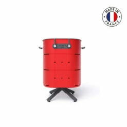 Barbecue Gaz Aluvy Lulu Basalte (pied Anthracite) + Couvercle 2 Brûleurs - 12 Couleurs