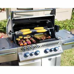 Napoleon Barbecue Gaz Encastrable Napoléon Prestige Pro 500 Inox 4 Brûleurs + 1 Rôtissoire