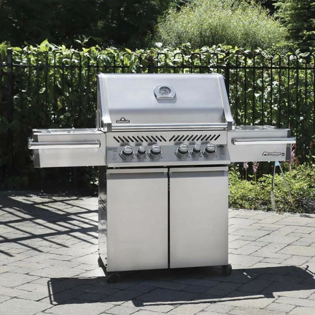 Napoleon Barbecue Gaz Napoléon Prestige Pro 500 SIBPSS 4 Brûleurs + 1 Latéral + 1 Arrière – Image 2