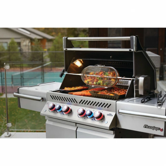 Napoleon Barbecue Gaz Napoléon Prestige Pro 500 SIBPSS 4 Brûleurs + 1 Latéral + 1 Arrière – Image 3