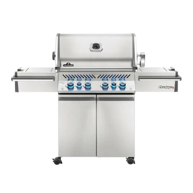 Napoleon Barbecue Gaz Naturel Napoléon Prestige Pro 500 SIBPSS 4 Brûleurs + 1 Latéral + 1 Arrière