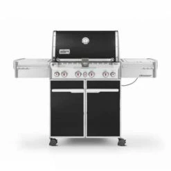 Barbecue Gaz Weber Summit E-470 GBS 4 Brûleurs + 1 Latéral + 1 Arrière