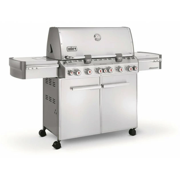 Barbecue Gaz Weber Summit S-670 GBS 6 Brûleurs + 1 Latéral + 1 Arrière – Image 2