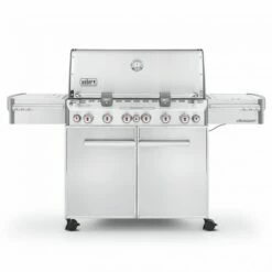 Barbecue Gaz Weber Summit S-670 GBS 6 Brûleurs + 1 Latéral + 1 Arrière