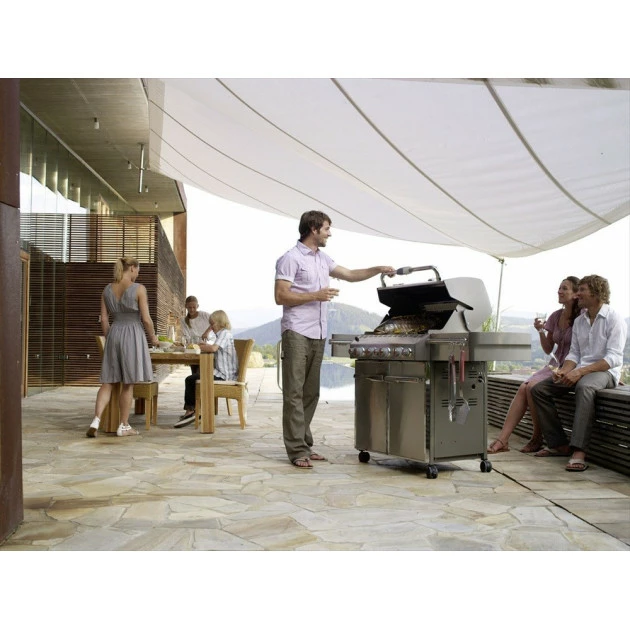 Barbecue Gaz Weber Summit S-670 GBS 6 Brûleurs + 1 Latéral + 1 Arrière – Image 5