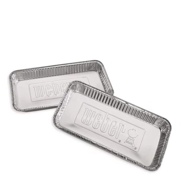 Barquettes Barbecue Charbon Weber Diametre 57 Cm Aluminium