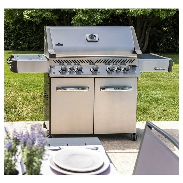 Napoleon Barbecue Gaz Napoléon Prestige 665 SIBPSS 5 Brûleurs + 1 Latéral + 1 Arrière – Image 2