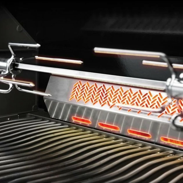 Napoleon Barbecue Gaz Napoléon Prestige 665 SIBPSS 5 Brûleurs + 1 Latéral + 1 Arrière – Image 12