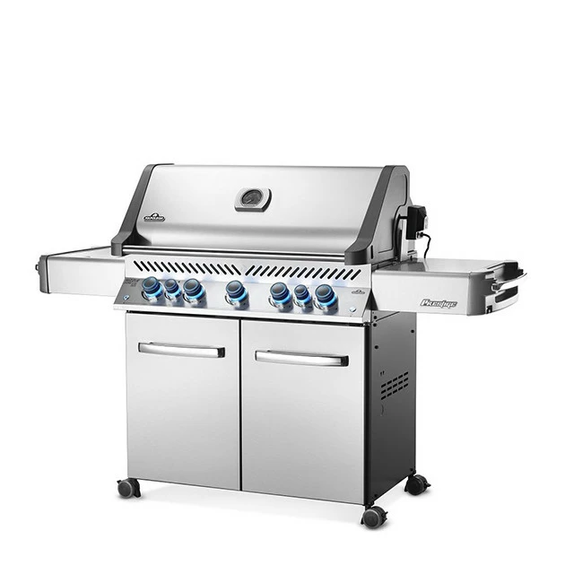 Napoleon Barbecue Gaz Napoléon Prestige 665 SIBPSS 5 Brûleurs + 1 Latéral + 1 Arrière – Image 5