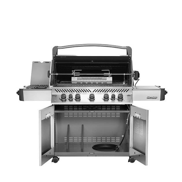 Napoleon Barbecue Gaz Napoléon Prestige 665 SIBPSS 5 Brûleurs + 1 Latéral + 1 Arrière – Image 6