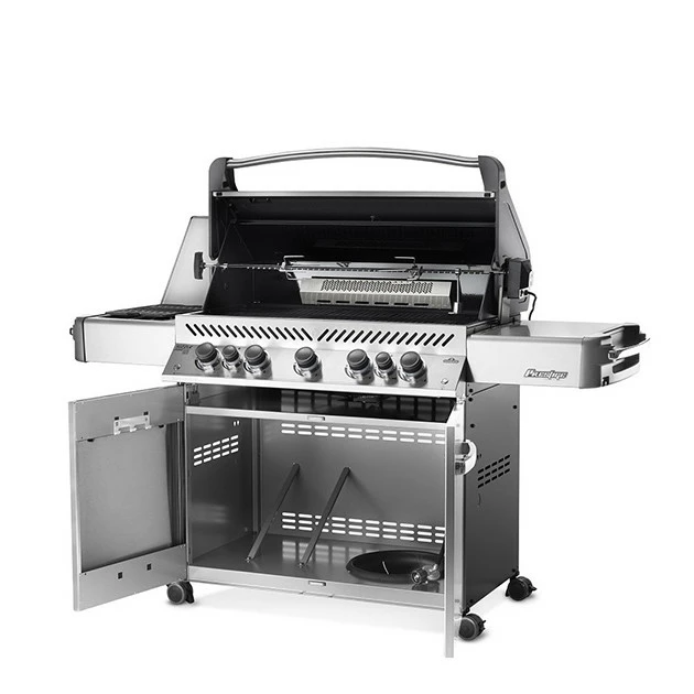Napoleon Barbecue Gaz Napoléon Prestige 665 SIBPSS 5 Brûleurs + 1 Latéral + 1 Arrière – Image 7