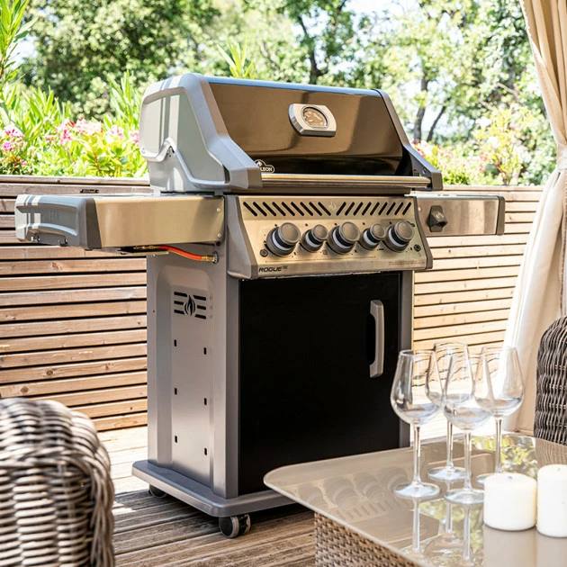 Napoleon Barbecue Gaz Napoléon Rogue SE 425 SIBPK 3 Brûleurs + 1 Latéral + 1 Arrière – Image 2