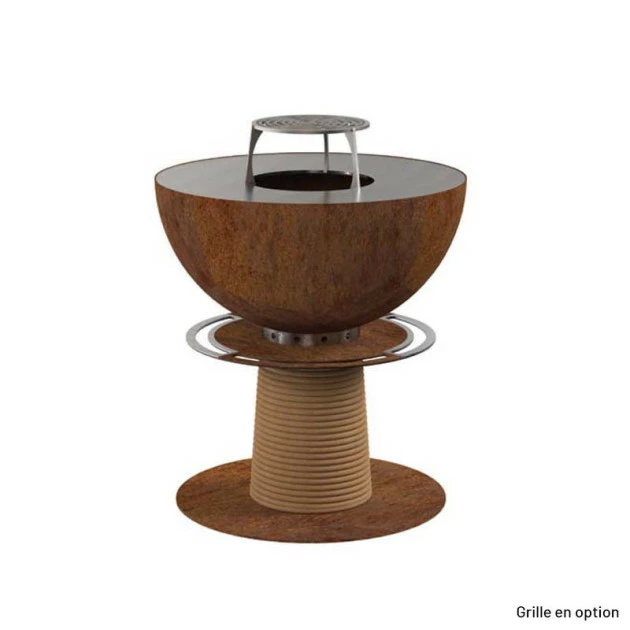 BrasĂ©ro Plancha Masuria Juno 1000 Acier Corten â Image 4