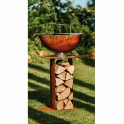 Braséro Plancha Masuria Stilo 800 Acier Corten