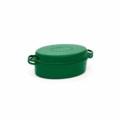 Cocotte En Fonte Ovale Pour Big Green Egg XXL/XL/L 5.2L