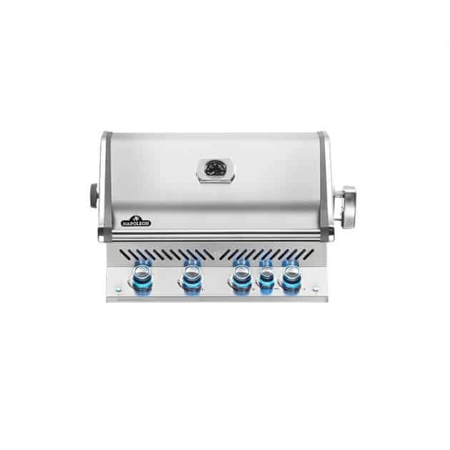 Napoleon Barbecue Gaz Naturel Encastrable Napoléon Prestige Pro 500 4 Brûleurs + 1 Latéral + 1 Rôtissoire – Image 4