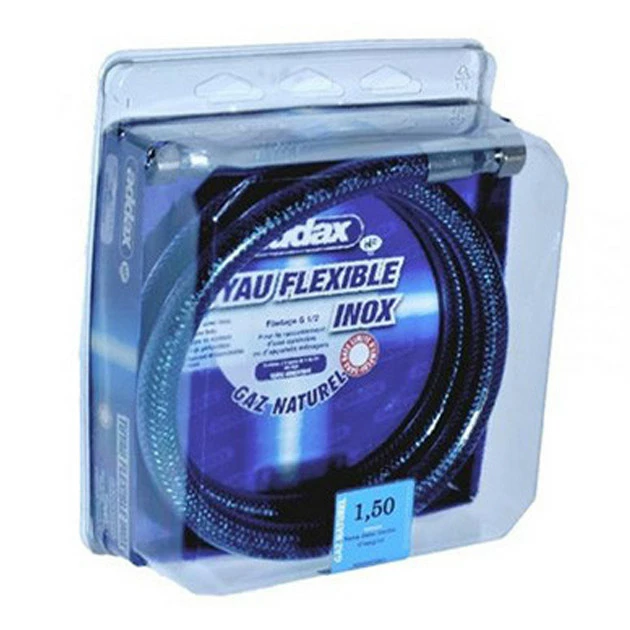 Tuyau Gaz De Ville Flexible 1M50 Inox