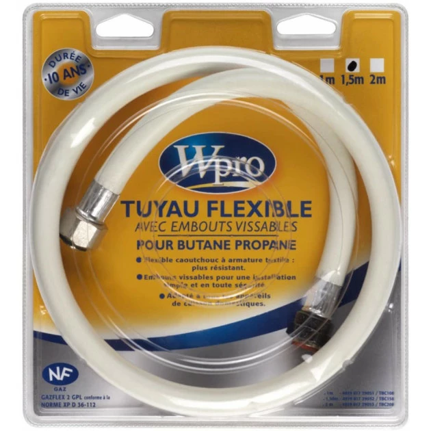 Tuyau Gaz Butane/propane 1m50 Garantie 10 Ans – Image 3
