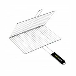 Grille Double Cook'in Garden Rectangulaire 40 X 30 Cm Acier Chromé