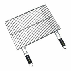 Grille Double Rectangulaire Cook'in Garden 60x40 Acier Chromé