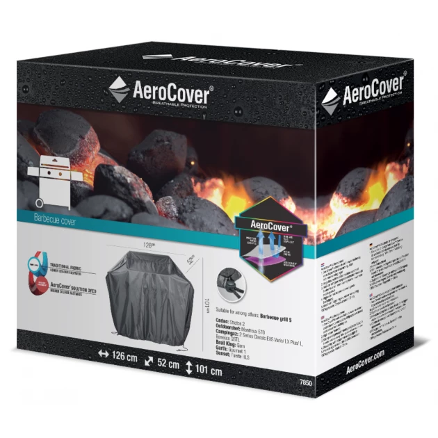 Aerocover Housse Barbecue Gaz 126 X 52 H 101 Cm – Image 2