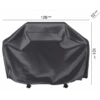 Aerocover Housse Barbecue Gaz 126 X 52 H 101 Cm
