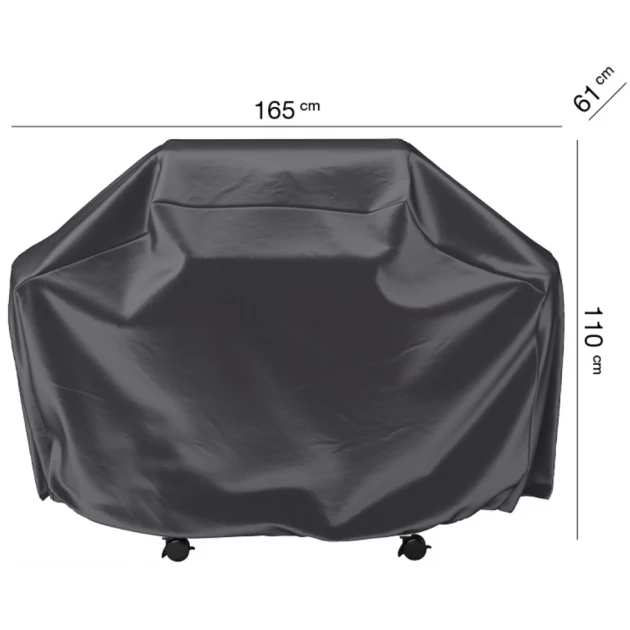 Aerocover Housse Barbecue Gaz 165 X 61 H 110 Cm