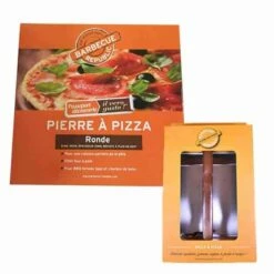 Set Barbecue Republic Pierre Ă Pizza Ronde Ă38 Cm Et Pelle