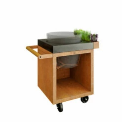 Table OFYR Pro 65 Corten / Béton Pour Big Green Egg